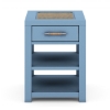 Picture of ROSALIE BLUE CHAIRSIDE TABLE