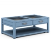 Picture of ROSALIE BLUE RECTANGULAR COCKTAIL Table