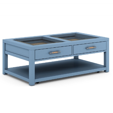 Picture of ROSALIE BLUE RECTANGULAR COCKTAIL Table