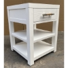 Picture of ROSALIE WHITE CHAIRSIDE TABLE
