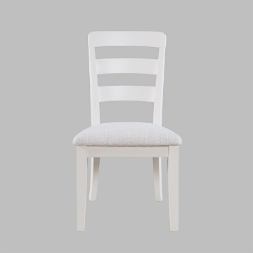Picture of WESTPORT WHITE LADDER BACK CHAIR