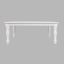 Picture of WESTPORT WHITE 72" RECTANGULAR EXTENSION TABLE
