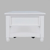 Picture of WESTPORT WHITE CASTERED COFFEE TABLE