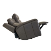 Picture of WYATT GUNMETAL LOVE CONSOLE W/ POWER HEADREST & LUMBAR