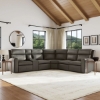 Picture of WYATT GUNMETAL 6 PIECE SECTIONAL