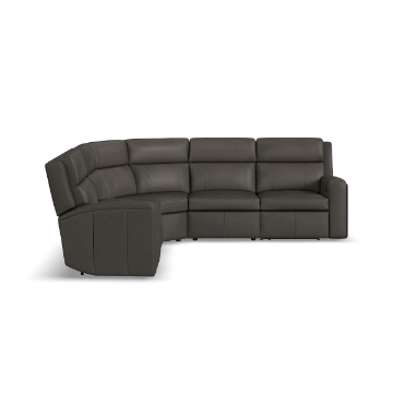 Picture of WYATT GUNMETAL 6 PIECE SECTIONAL
