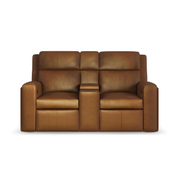 Picture of WYATT CANYON LOVESEAT W/ CONSOLE & POWER HEADRESTS & LUMBAR