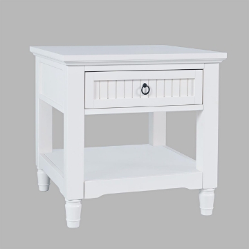 Picture of WESTPORT WHITE END TABLE
