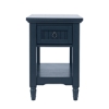 Picture of WESTPORT NAVY CHAIRSIDE TABLE