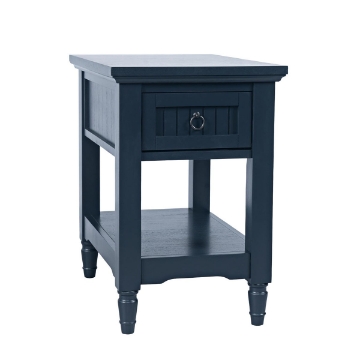 Picture of WESTPORT NAVY CHAIRSIDE TABLE