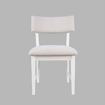 Picture of BECK WHITE DINING CHAIR
