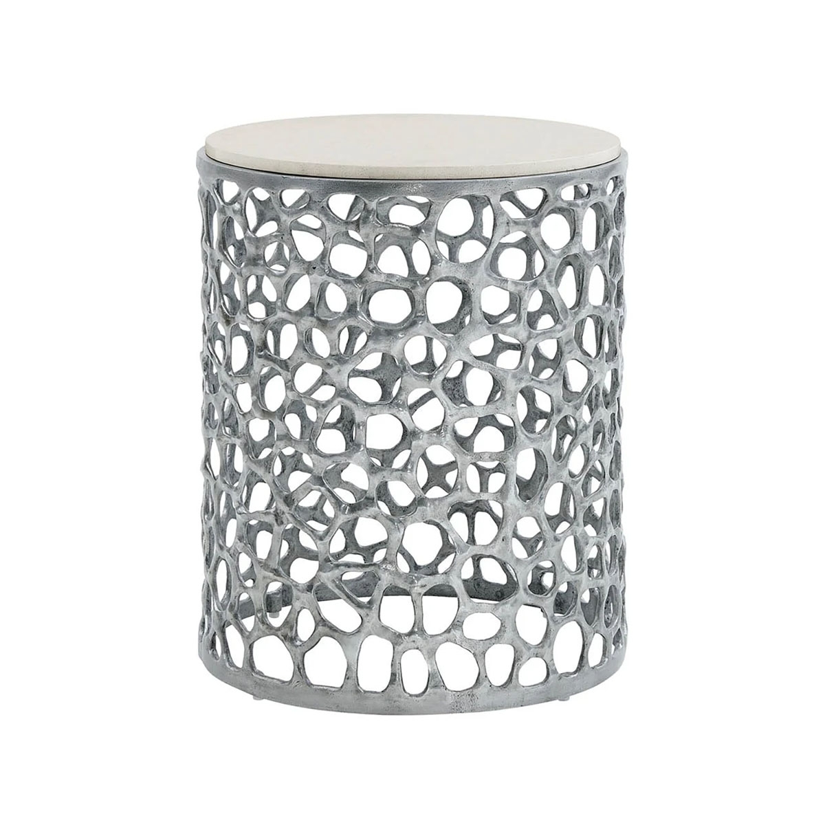 Picture of OASIS CORAL NICKEL SIDE TABLE