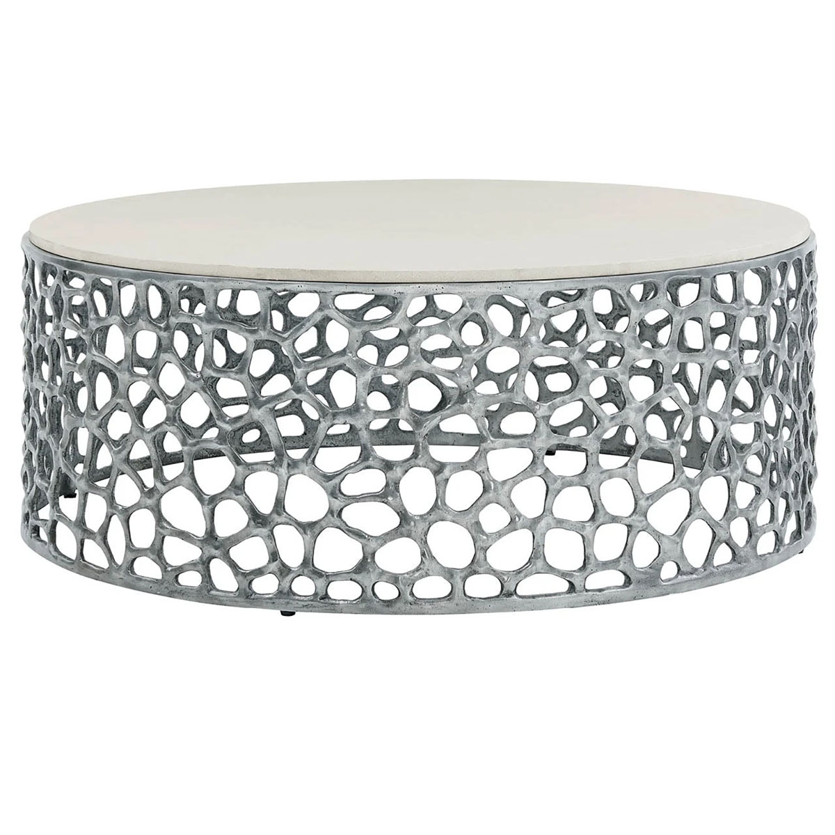 Picture of OASIS CORAL NICKEL COCKTAIL TABLE