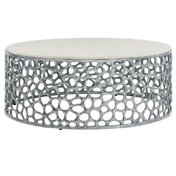 Picture of OASIS CORAL NICKEL COCKTAIL TABLE