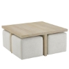 Picture of OASIS DOCKSIDE COCKTAIL TABLE W/ STOOLS
