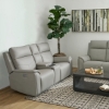 Picture of VERNON DOVE LOVESEAT W/ CONSOLE, POWER HEADREST, LUMBAR, HEAT & MASSAGE