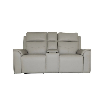 Picture of VERNON DOVE LOVESEAT W/ CONSOLE, POWER HEADREST, LUMBAR, HEAT & MASSAGE