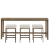 Picture of MONTCLAIR BRINDLE CONSOLE W/ STOOLS