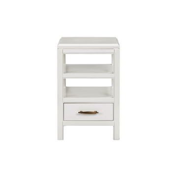 Picture of ALEXANDER WHITE CHAIRSIDE TABLE