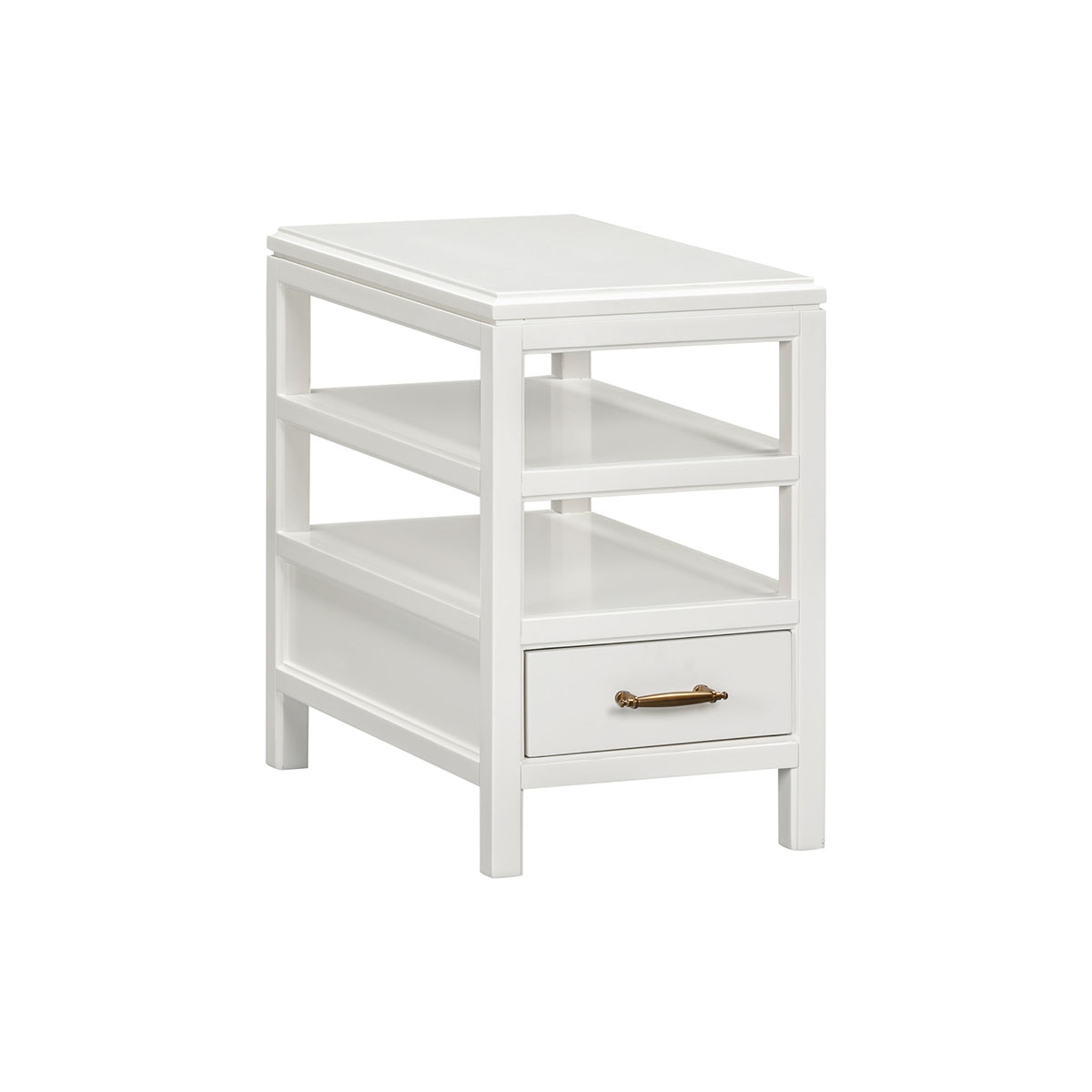 Picture of ALEXANDER WHITE CHAIRSIDE TABLE