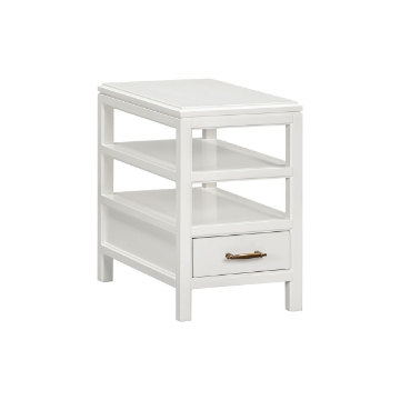 Picture of ALEXANDER WHITE CHAIRSIDE TABLE