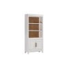 Picture of ALEXANDER WHITE DOOR BOOKCASE