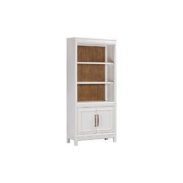 Picture of ALEXANDER WHITE DOOR BOOKCASE