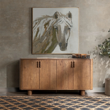 Picture of TACOMA FOUR DOOR SIDEBOARD IN BROWN
