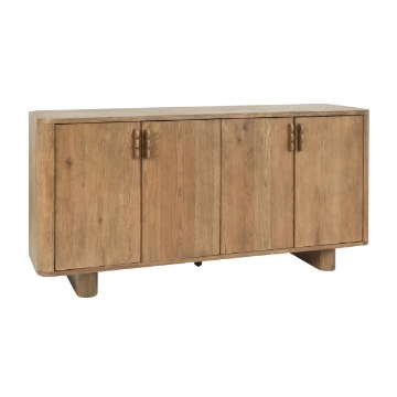 Picture of TACOMA FOUR DOOR SIDEBOARD IN BROWN