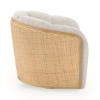 Picture of DAISY UPHOLSTERED SWIVEL CHAIR IN COASTAL SAND