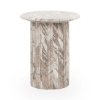 Picture of NORDENS MARBLE ROUND END TABLE