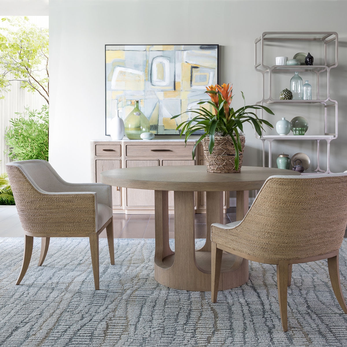 Picture of SIMPATICO 5 PIECE ROUND DINING SET