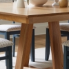 Picture of SOLON 54" MAPLE SQ SET W/BL CHAIRS