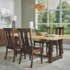 Picture of 84" LIVE EDGE MAPLE 5PC DINING