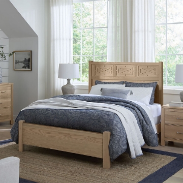 Picture of T&T FRETWORK CLEAR OAK BEDS