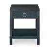 Picture of VENTURA BLUE RAFFIA END/BEDSIDE TABLE