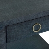 Picture of VENTURA BLUE RAFFIA END/BEDSIDE TABLE