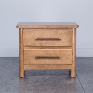 Picture of HERITAGE MAPLE TWO-DRAWER NIGHTSTAND