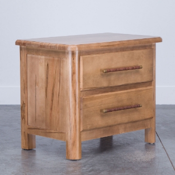 Picture of HERITAGE MAPLE TWO-DRAWER NIGHTSTAND