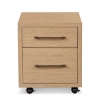 Picture of HOMEWORK NATURAL CASTERED FILE CABINET