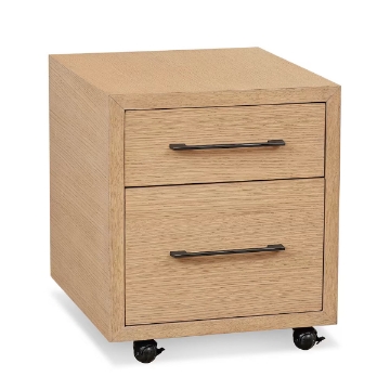 Picture of HOMEWORK NATURAL CASTERED FILE CABINET