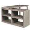 Picture of HOMEWORK GREYSTONE L-SHAPED DESK