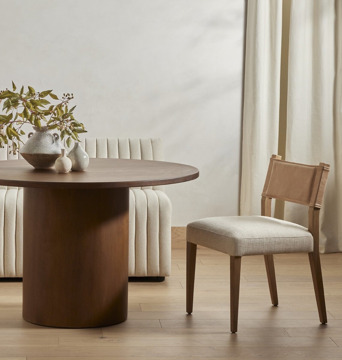 Picture of FERRIS DINING CHAIR IN BEIGE