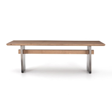 Picture of BRENNAN DOVE OAK DINING TABLE