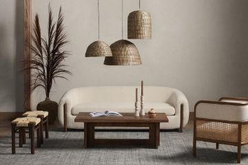 Picture of LYLA SOFA IN KERBEY IVORY