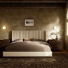 Picture of MONTGOMERY KING BED IN THAMES CREAM