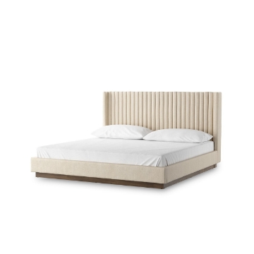 Picture of MONTGOMERY KING BED IN THAMES CREAM