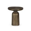 Picture of ODESSA END TABLE IN AGED BRASS