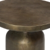 Picture of ODESSA END TABLE IN AGED BRASS