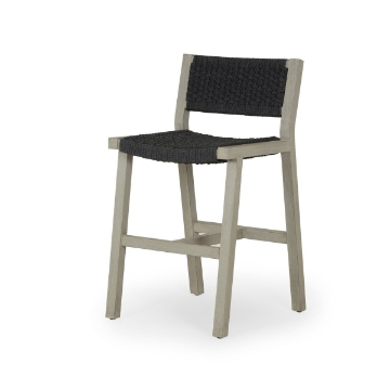 Picture of DELANO OUTDOOR COUNTER STOOL IN GREY 